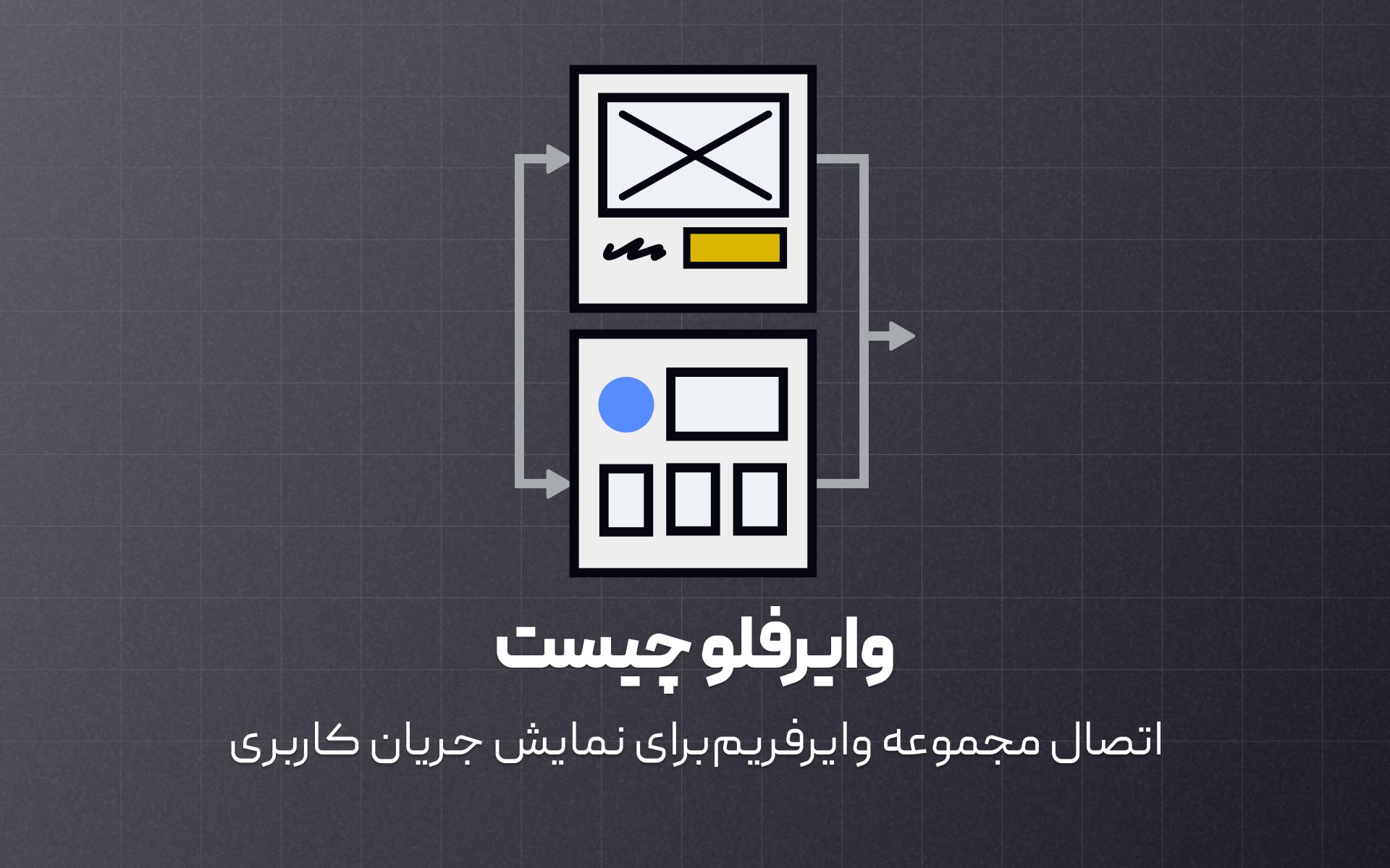 وایرفلو و ادغام وایرفریم و مسیر های حرکت کاربر